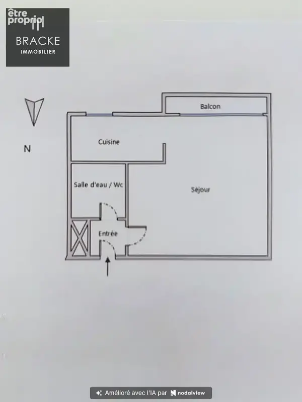 Appartement Asnieres Sur Seine 1 pièce - photo 2