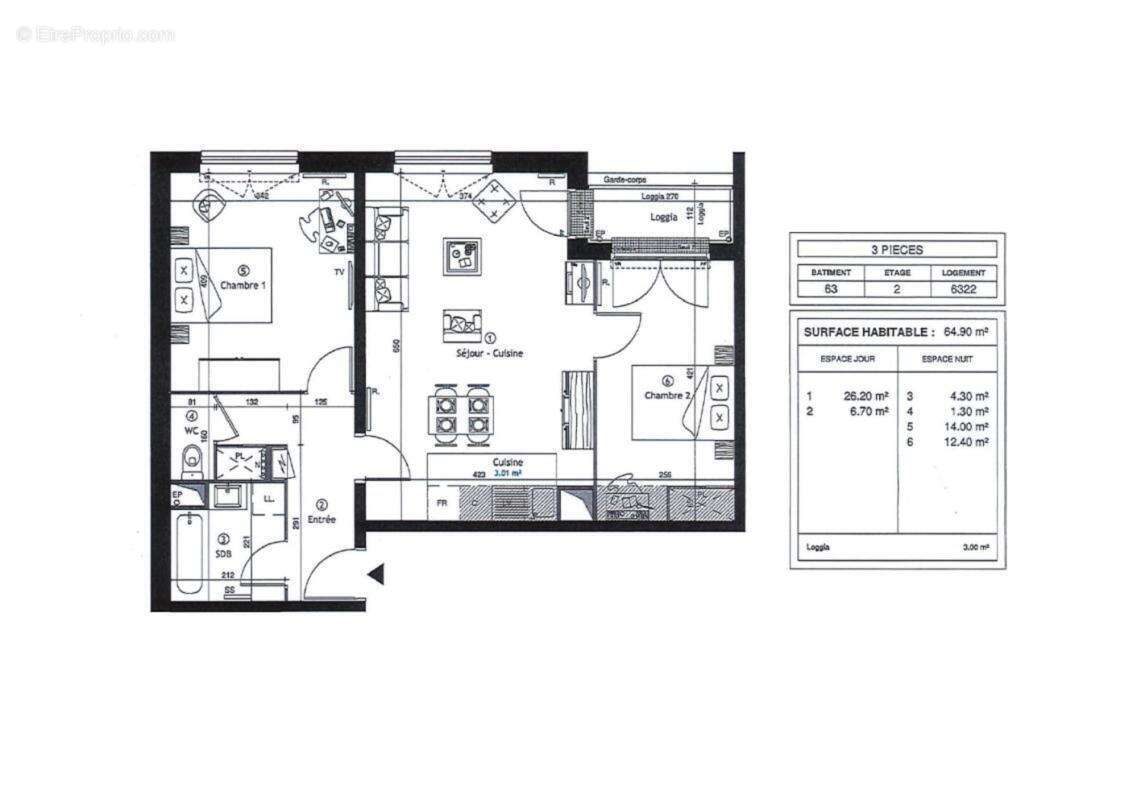 Appartement à LILLE