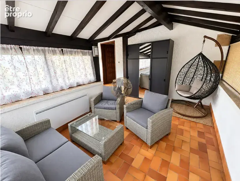 Maison de village 60 m2 avec cachet   poutres et pierres apparentes   2 chambres   véranda - photo 14