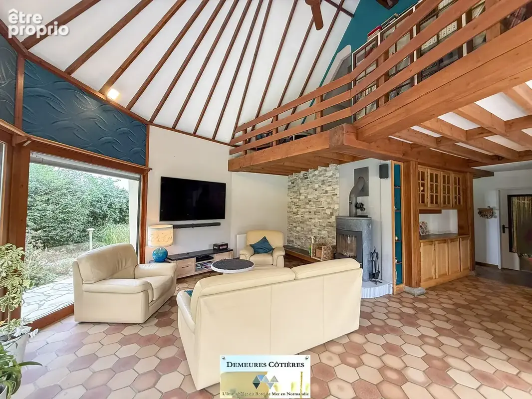 Maison d'architecte au coeur d'un jardin paysager avec dépendances - Manéglise - photo 16
