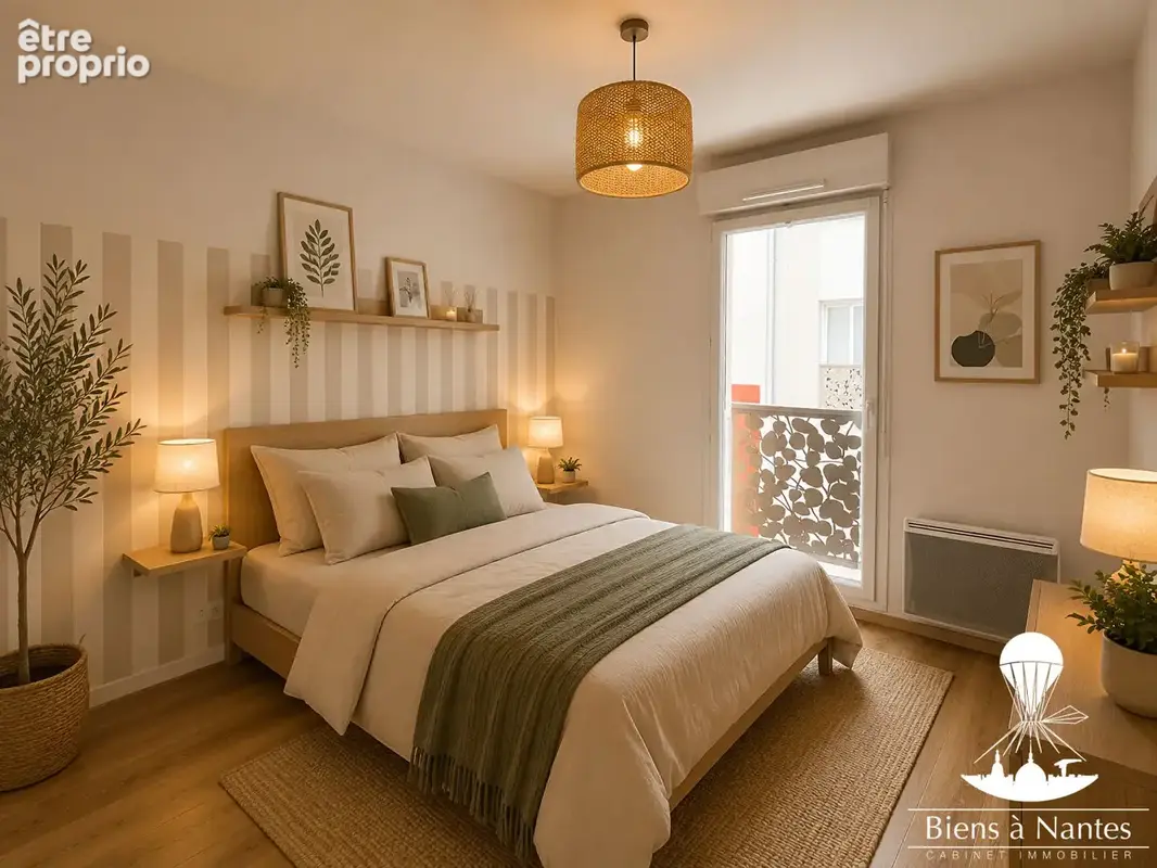 A vendre grand appartement  T2 Nantes Canclaux balcon et garage - photo 10