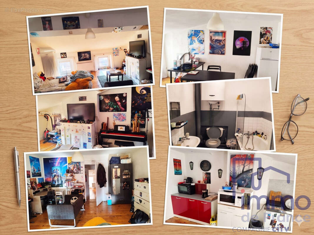 APPARTEMENT T1 AU 3EM ETAGE  - Appartement à SAINT-ETIENNE