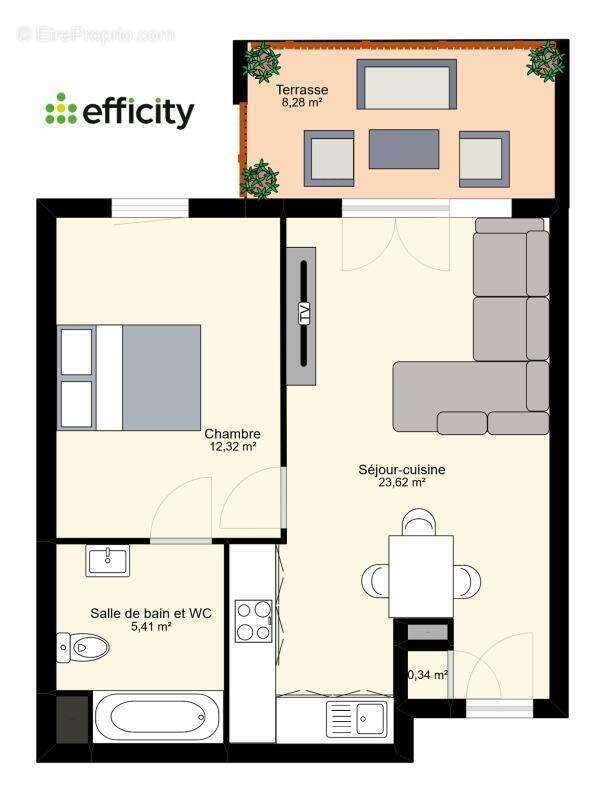 Appartement à SALON-DE-PROVENCE