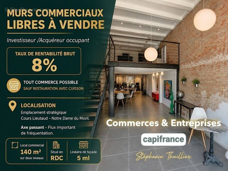 Commerce à MARSEILLE-6E