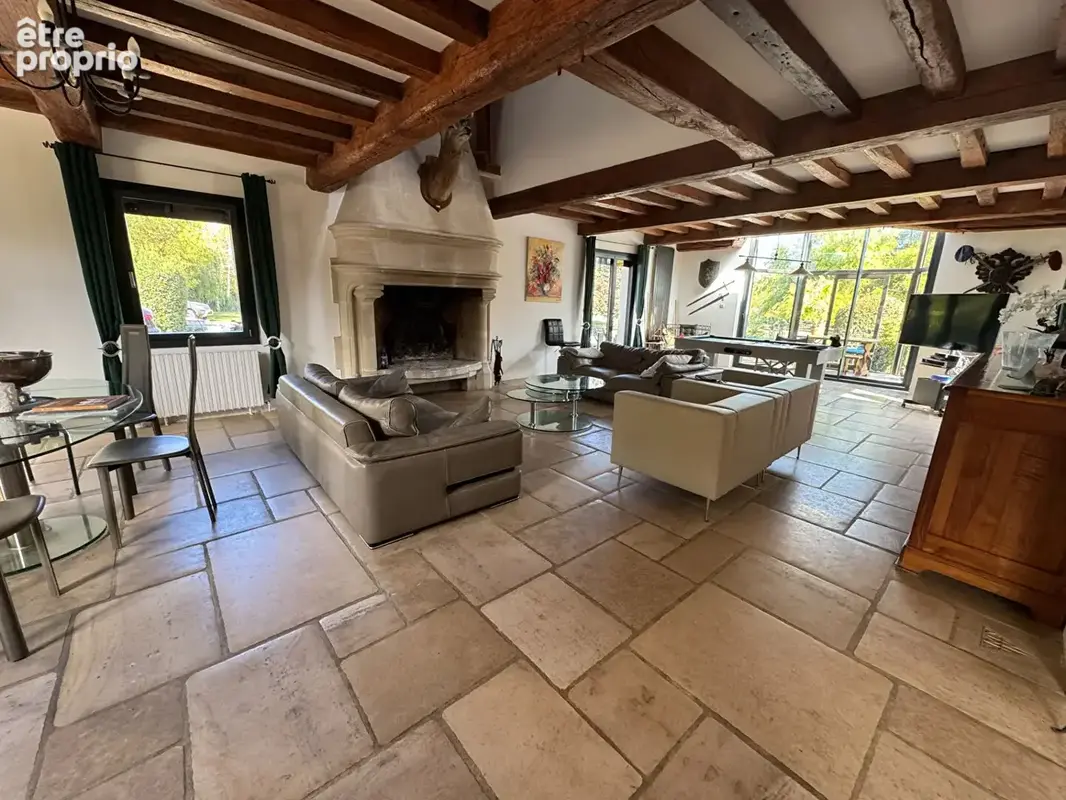 Demeure contemporaine avec magnifique parc, étang  et piscine chauffée  Thoiry 11 pièces 500 m2 - photo 4