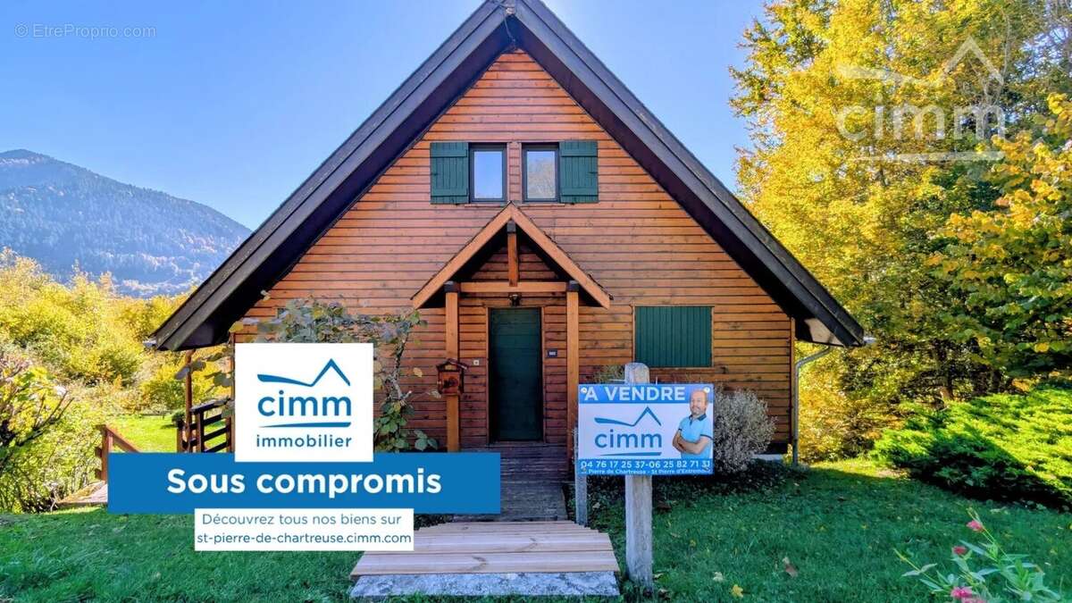 Maison à SAINT-PIERRE-DE-CHARTREUSE