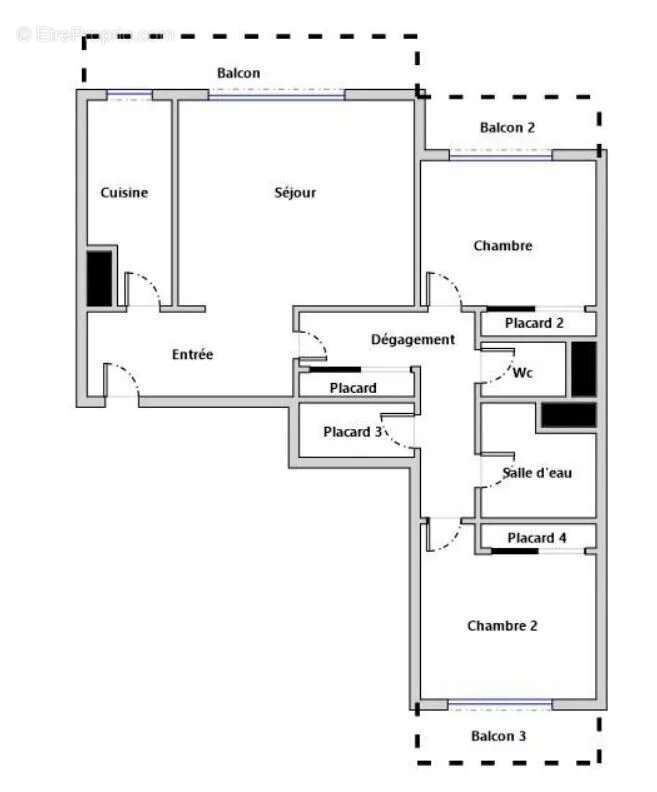 Appartement à CLICHY