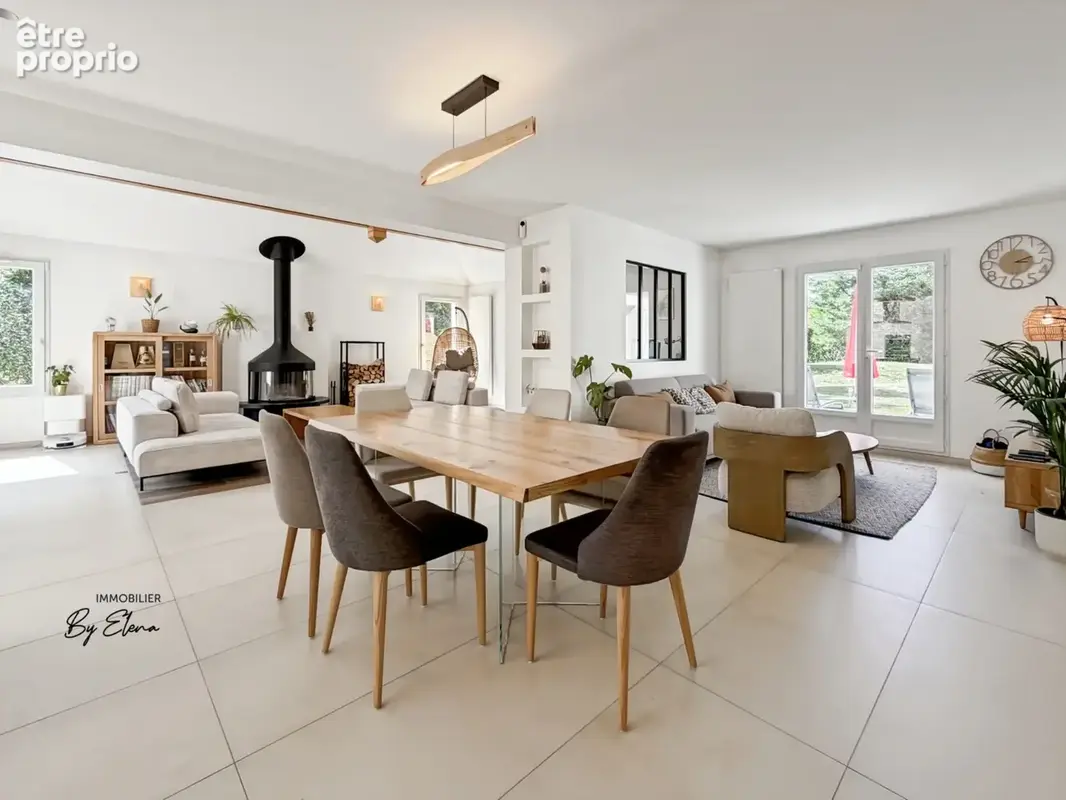 Villa d’architecte rénovée – Golf de Bussy – Plain-pied – 5 chambres – RER A à pied - Bussy-Saint-Georges - à vendre - photo 6