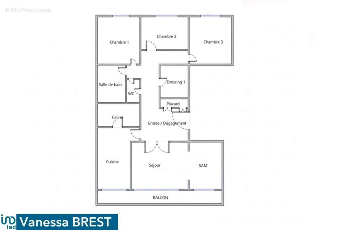 Photo 2 - Appartement à CHILLY-MAZARIN