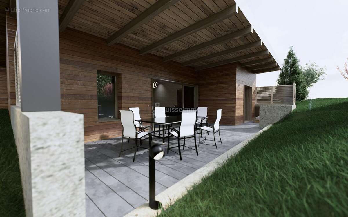 Maison d'architecte Les Auxons 5 pièce(s) 152 m2 - photo 9