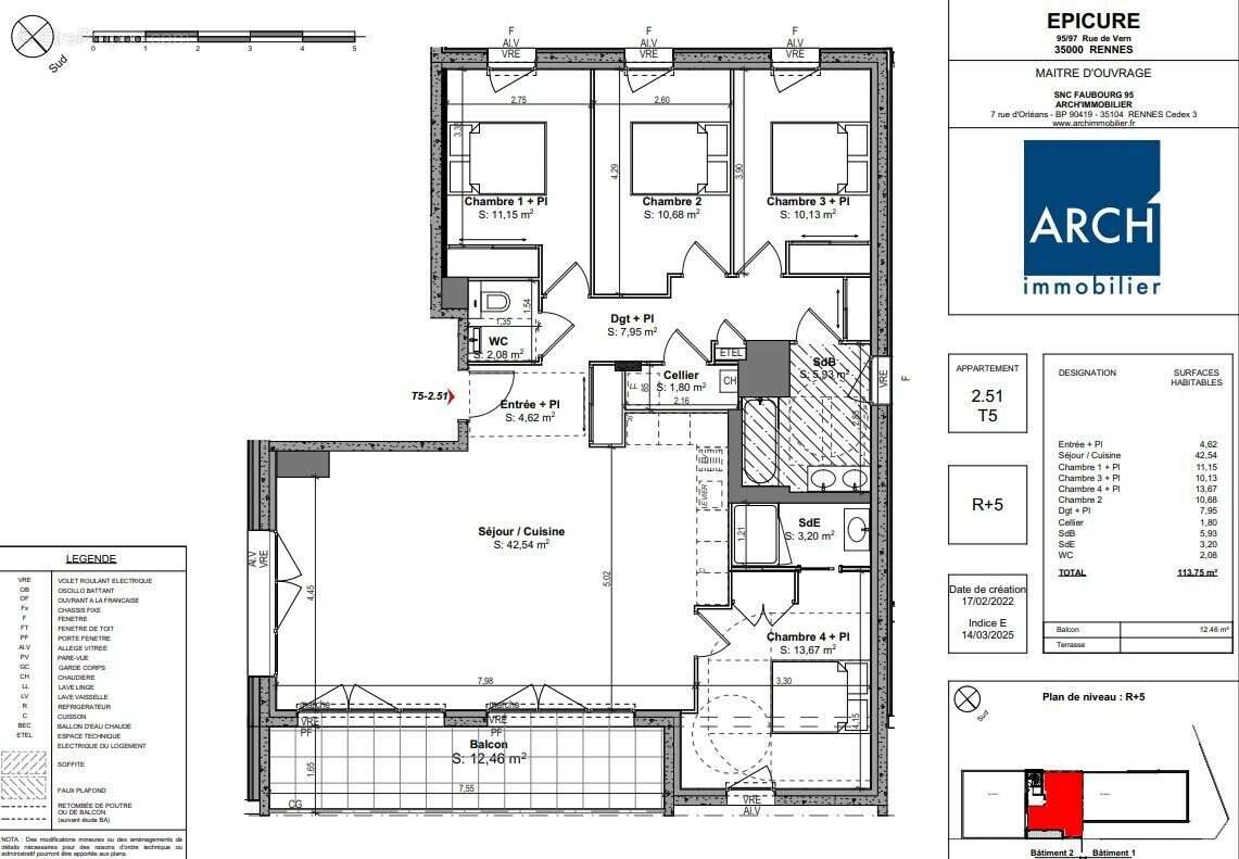 Appartement à RENNES