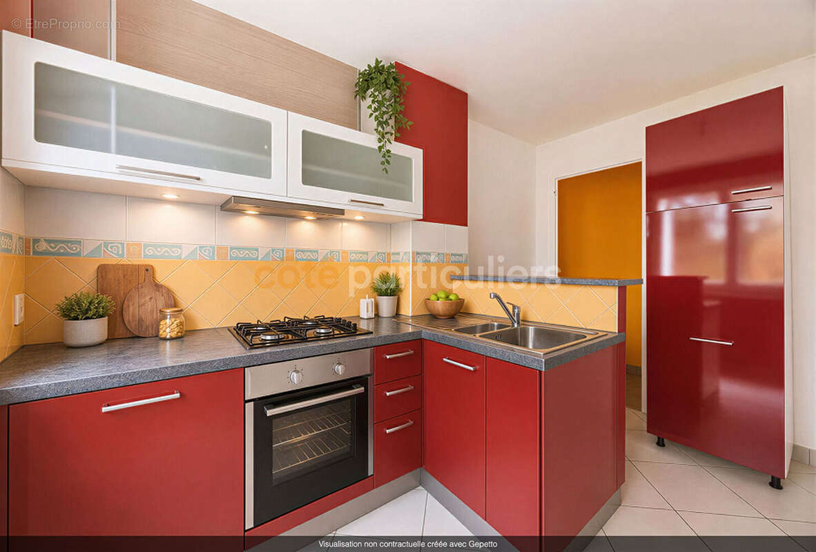 Rezé -- trois moulins -- appartement t2 -- 51m2 -- balcon -- garage -- cave - photo 6