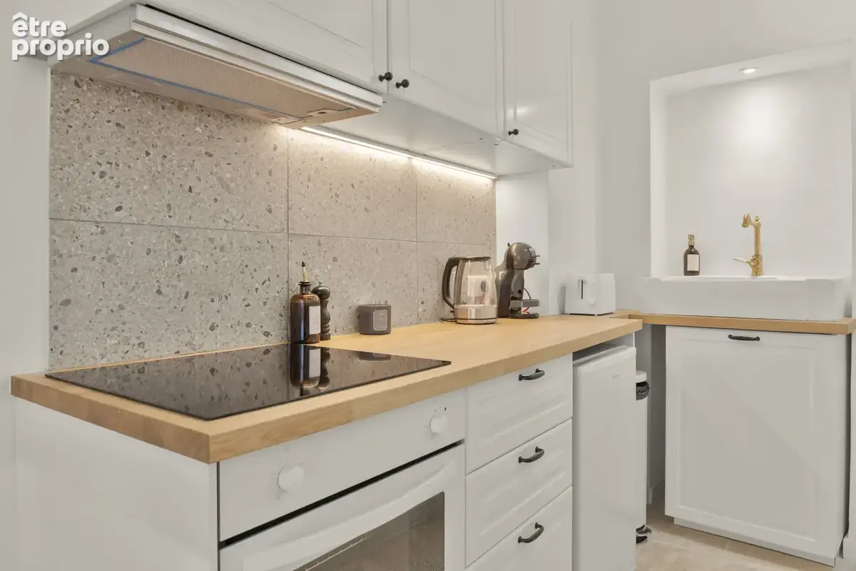 Rare : appartement 2 pieces centre village avec cave 20m2 - photo 5