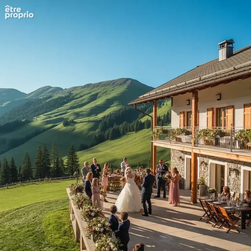 A VENDRE FDC entre Annecy / Genève, Gîte de Groupe 32 couchages, mariages, events CA 140KE - photo 3
