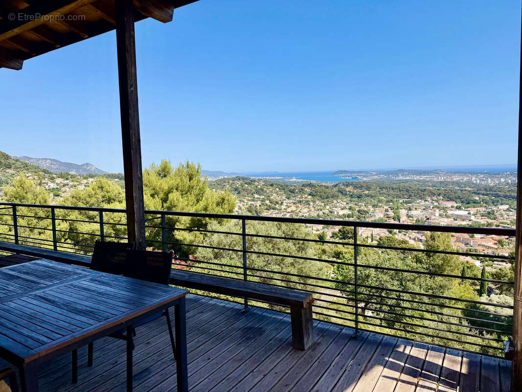 Maison d'architecte osssature en bois vue mer panoramique exceptionnelle - photo 4