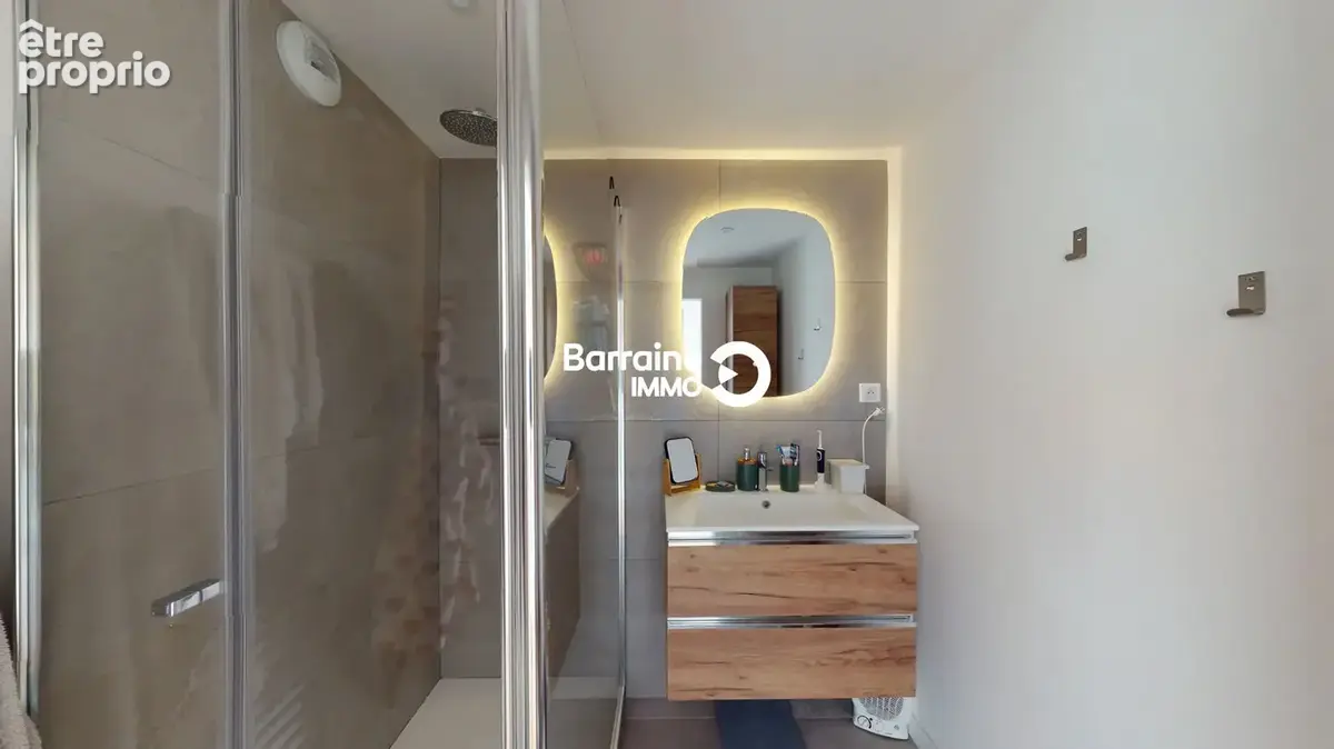 Lorient sud - appartement t4 renove avec balcon et vue degagee - photo 12