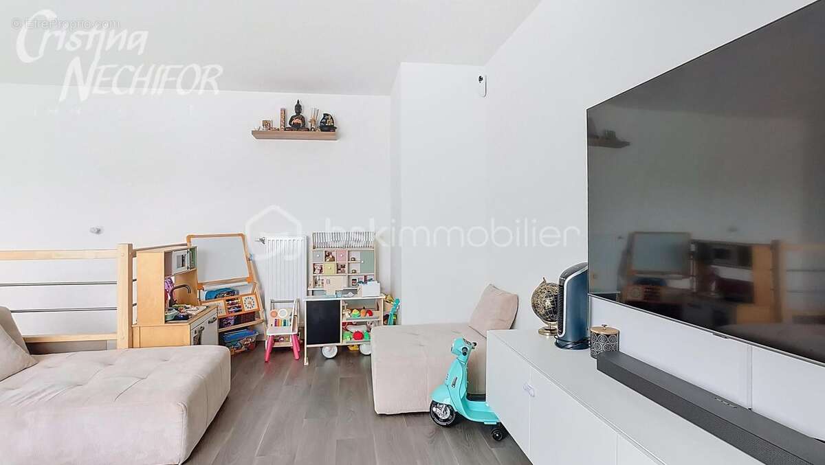 Superbe duplex t4 avec terrasse, dernier etage , 2 places de parking - montévrain ( 77144 ) - photo 7