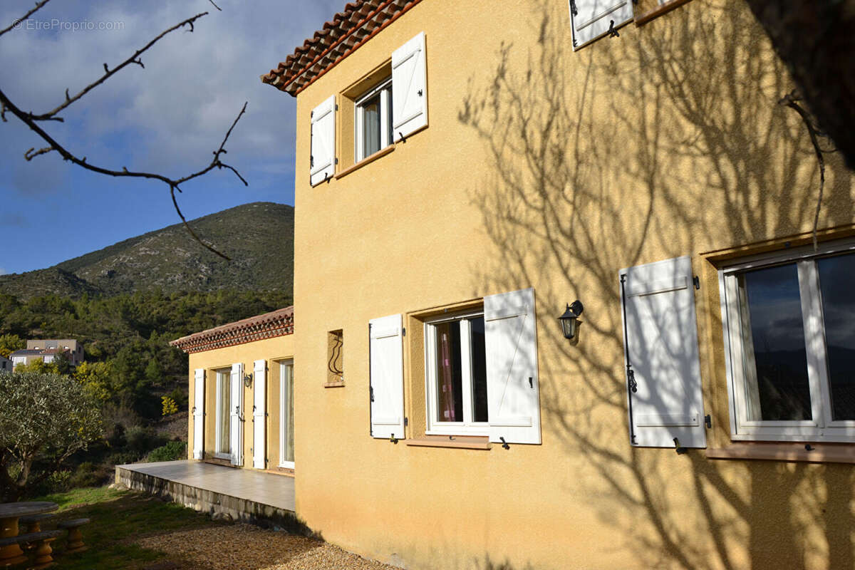 Roquebrun 34 villa 7 pièces plus studio DPE  A sur 1900 m² de terrain - photo 3