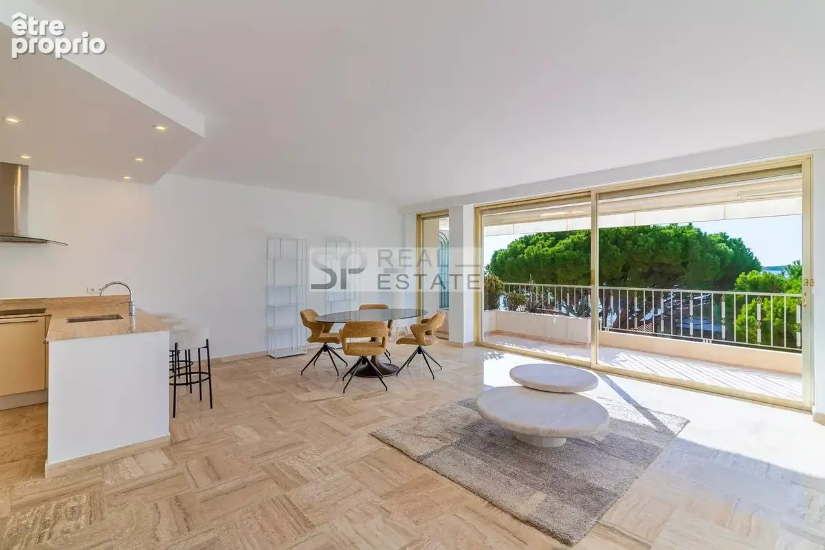 Cannes palm beach - vue mer -  grand 2 pieces - photo 4