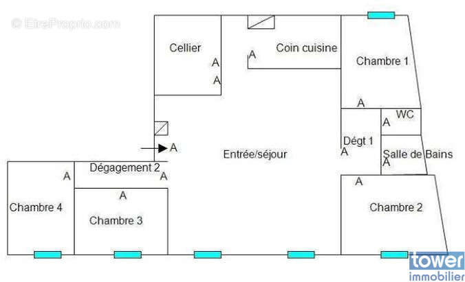 Appartement à LAMALOU-LES-BAINS