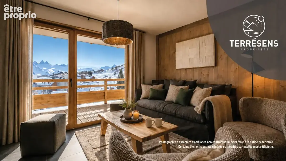 Appartement t2 - résidence le caprice blanc à la toussuire - photo 6