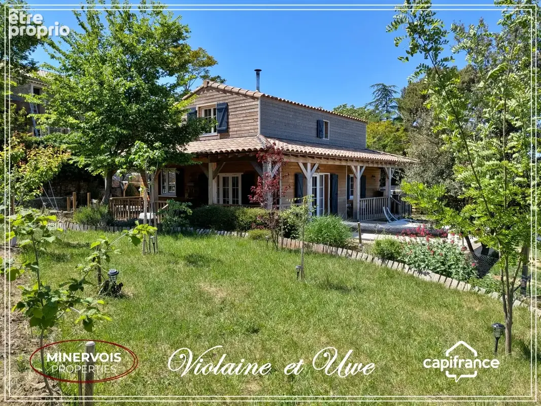 Maison contemporaine à ossature bois – dpe a – piscine au sel – la caunette - photo 10