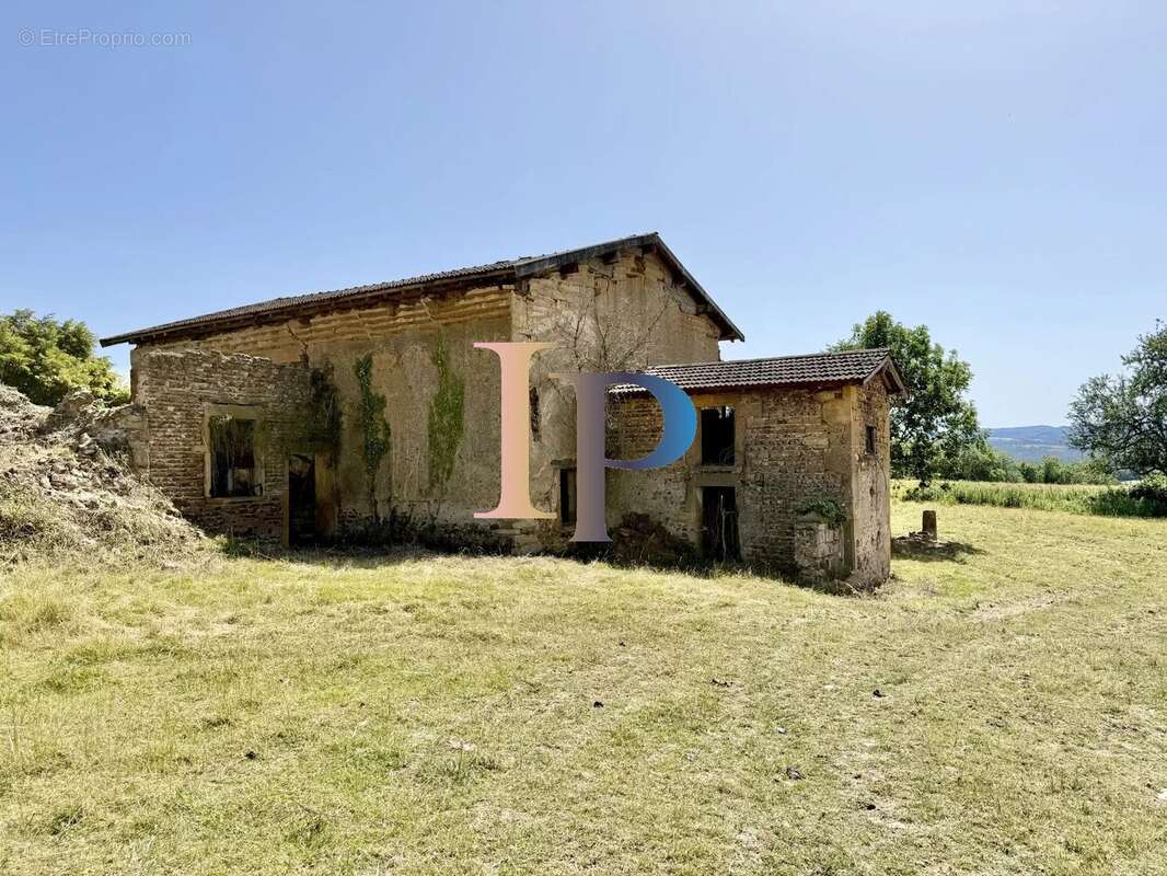 5 mn charlieu grange a renover vue exceptionnelle - photo 2