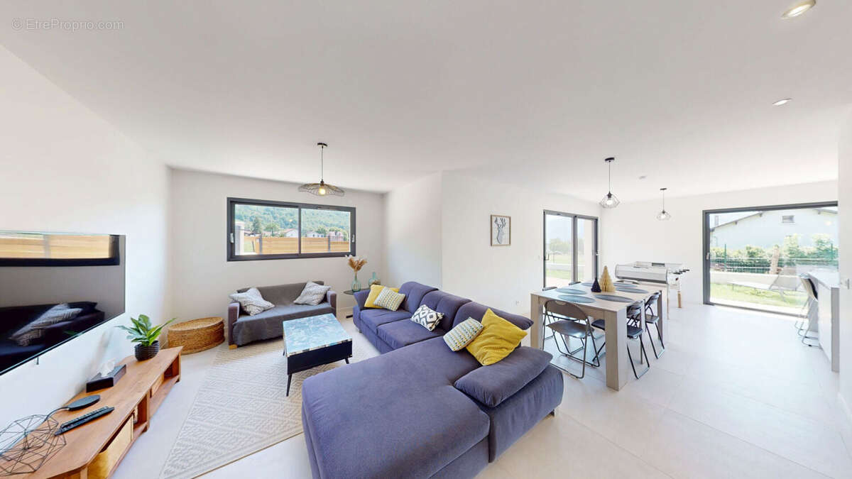 Villa californienne  Vaulnaveys Le Haut 106 m2 - photo 4