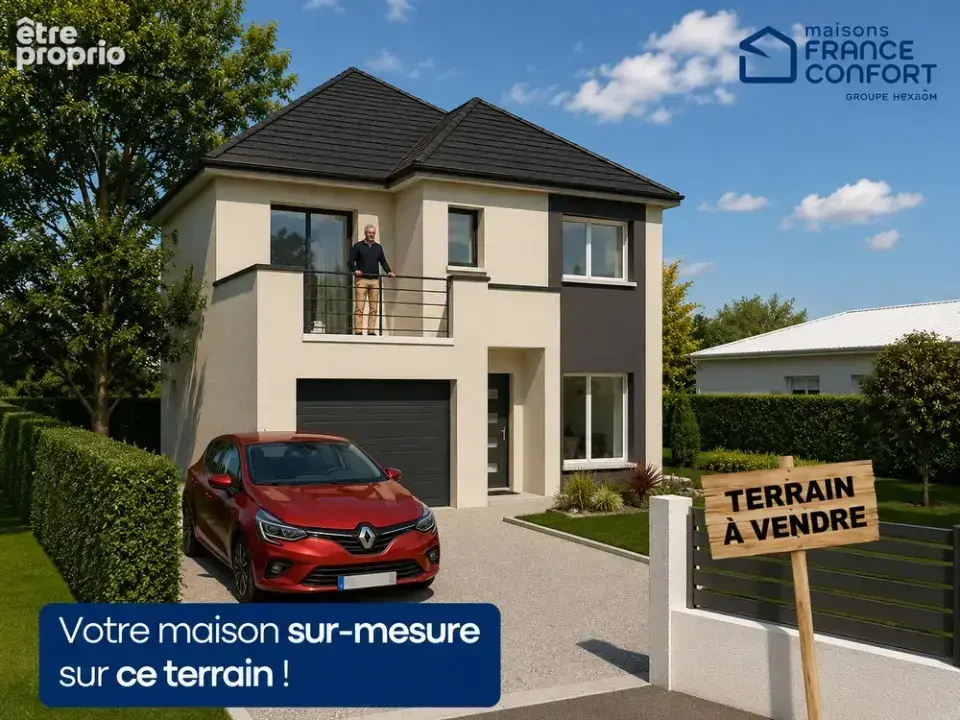 Terrain 517 m² à Boullay-Les-Troux  - photo 2