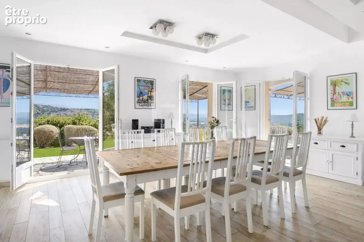 Belle villa contemporaine à Fayence, piscine et vue panoramique - photo 7