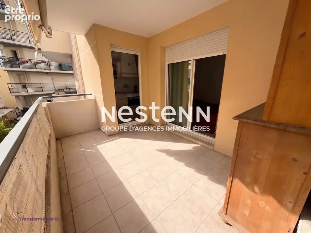 Exclusivité nice riquier 3 pièces avec 2 balcons et garage fermé  résidence récente - photo 3