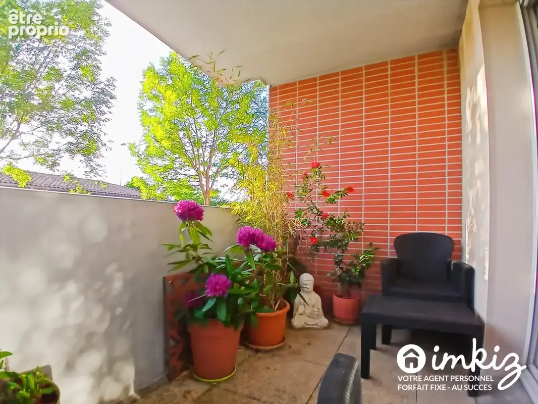 Colomiers- T3- climatisé - terrasse - parking ssol - photo 10