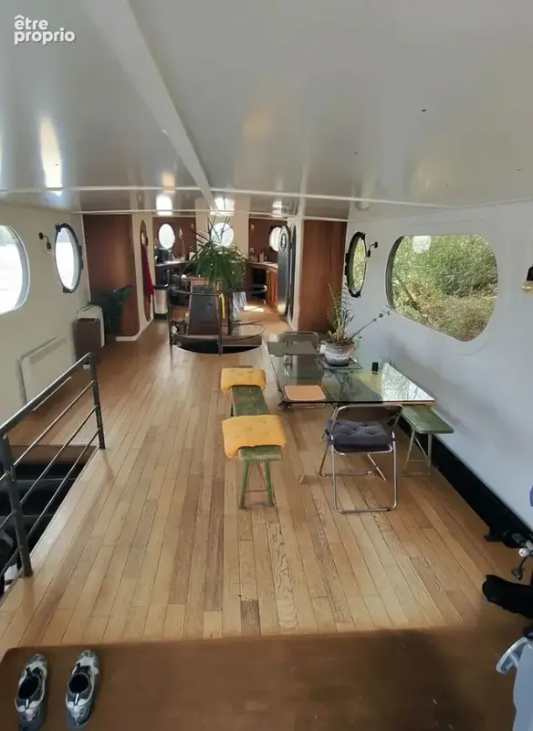 Magnifique Péniche FREYCINET 155 m2 4 chambres Pont de Bezons - photo 5
