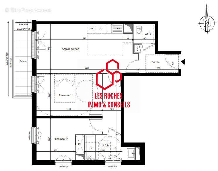 Appartement à LE BLANC-MESNIL