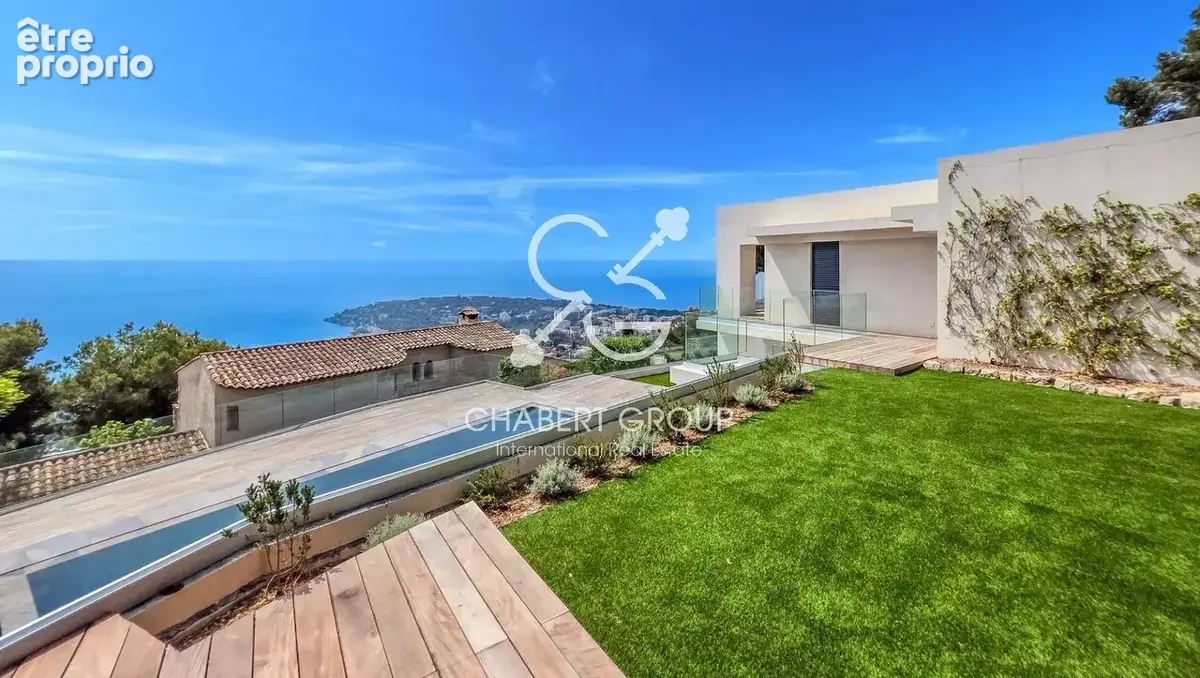Roquebrune-cap-martin - villa - 5 pièces - 238 m² - vue mer d'exception - terrain de 2 020 m² - terrasse de 70 m² - piscine - do - photo 9
