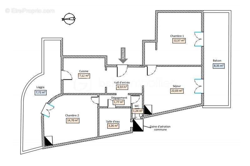 Appartement à SALON-DE-PROVENCE