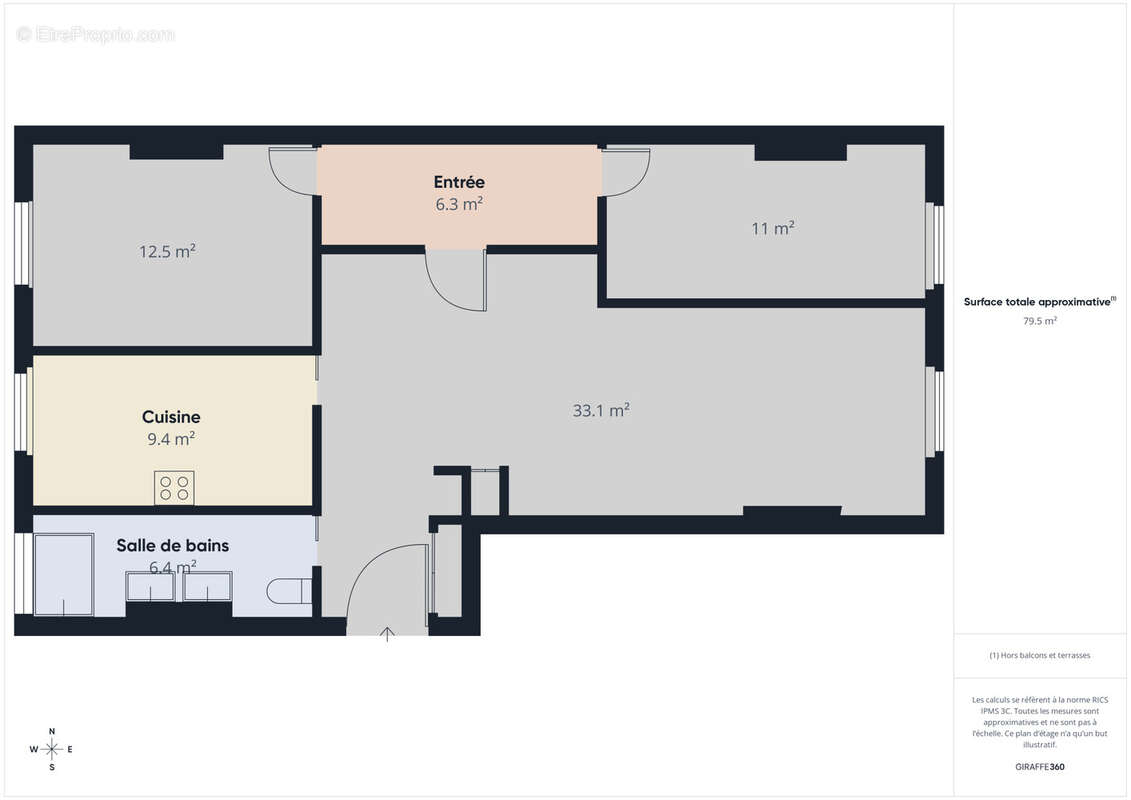 Appartement à SAINT-ETIENNE