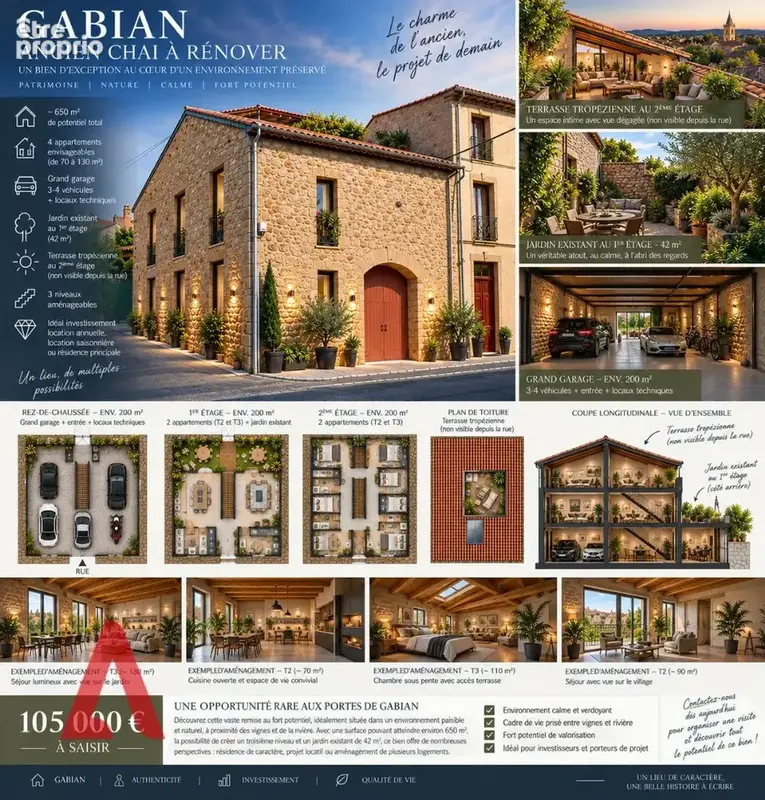 Maison à GABIAN