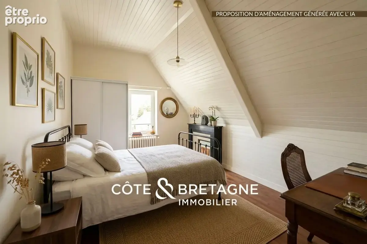 Maison de caractère à Dinan   Demeure bourgeoise avec gîte  Réf : 2025136 - photo 13