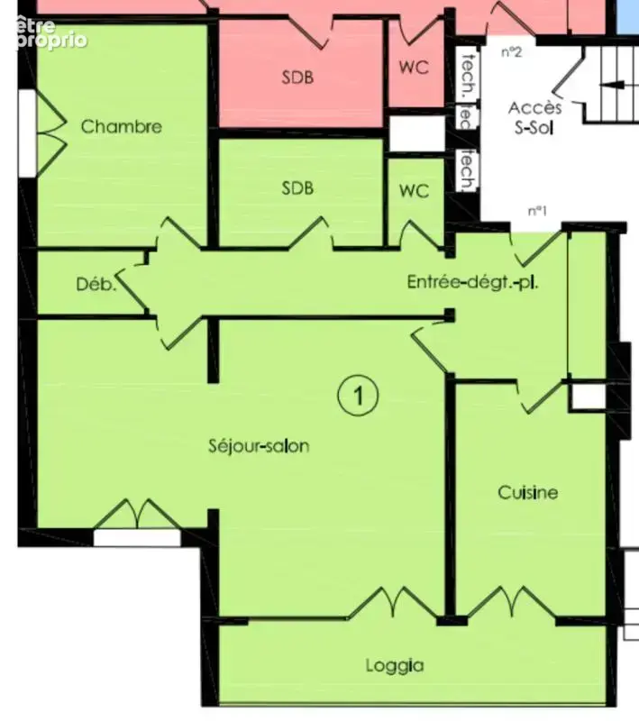 Segré - appartement avec balcon et cave - photo 9