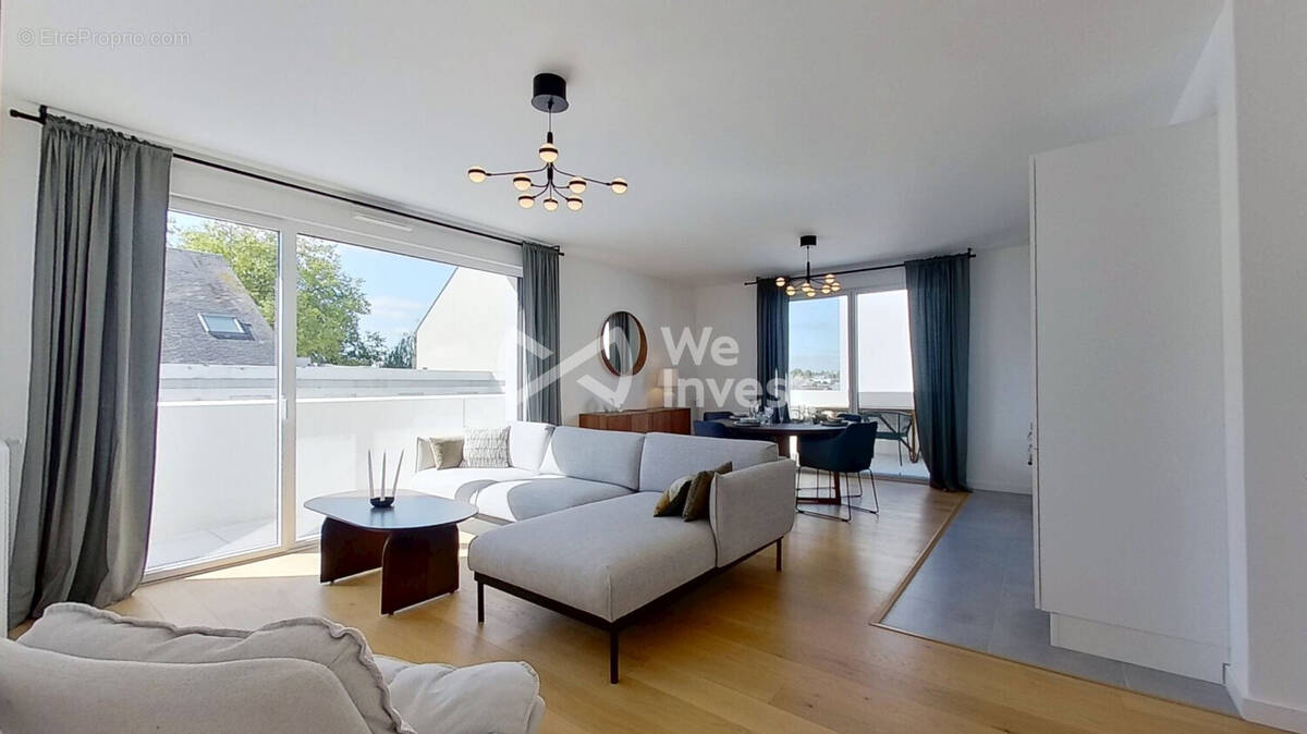 Salon séjour - Appartement à NANTES