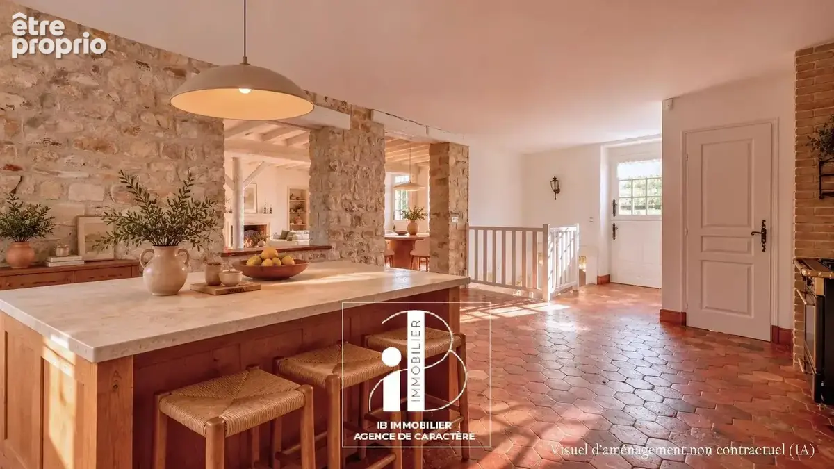 Noisy-sur-école – propriété de charme avec maison d'amis, piscine et jardin - photo 11