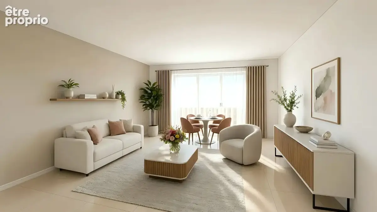 Appartement 72m² à entraigues-sur-la-sorgue - photo 2