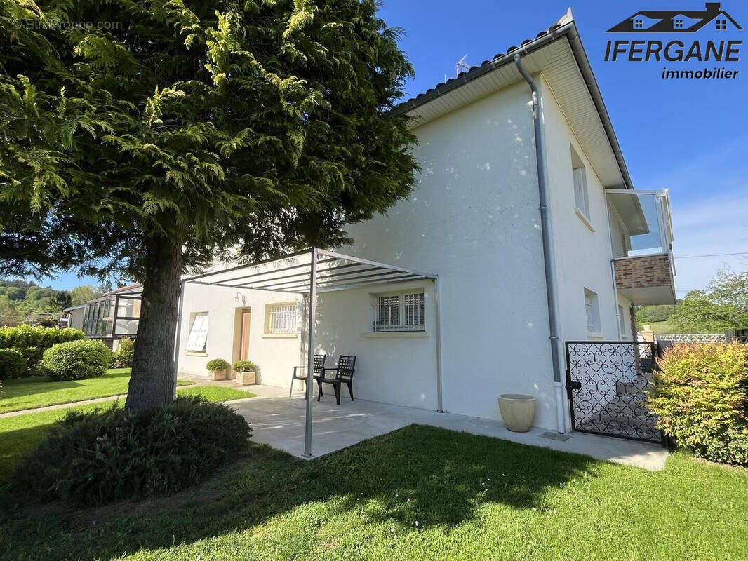 façade arrière - Maison à LACAPELLE-MARIVAL