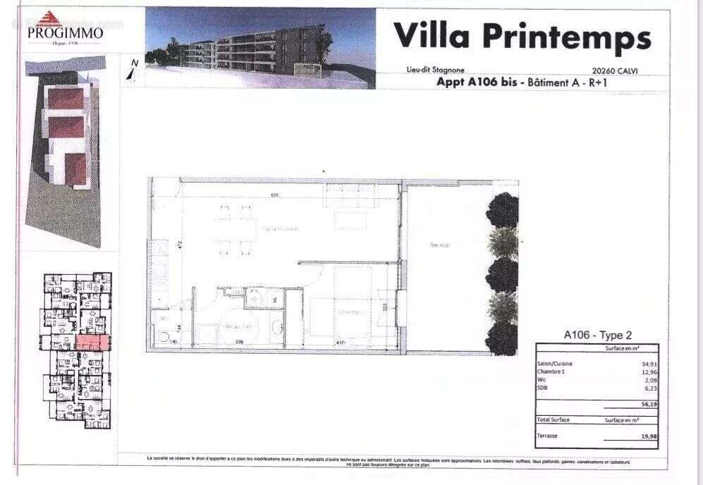 Appartement à CALVI