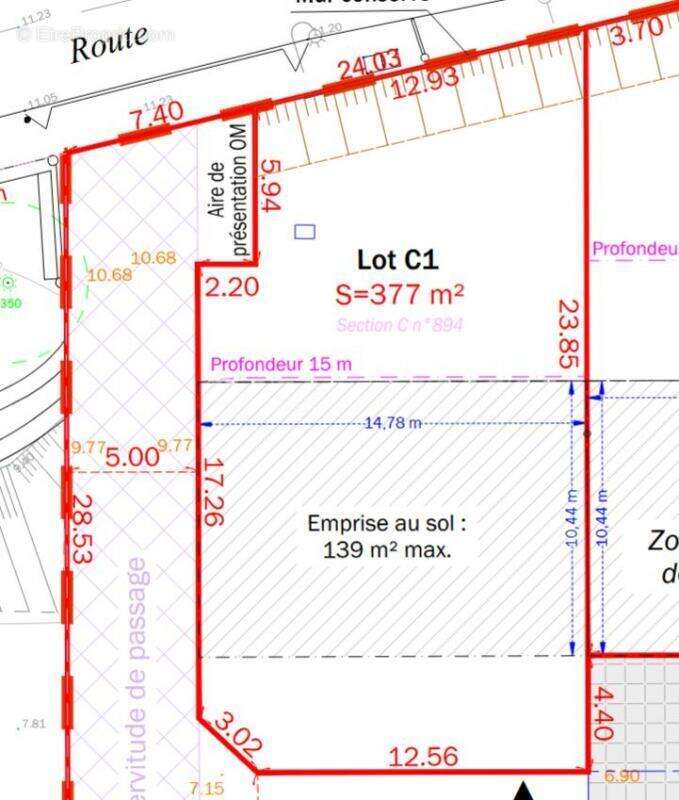 Terrain a batir sur baurech : dernier lot disponible!! - photo 2