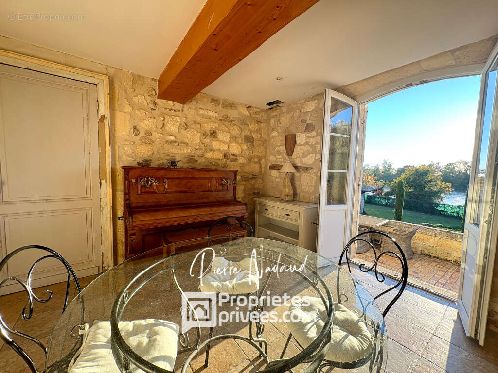 Maison de maître à Libourne vue rivière - photo 5