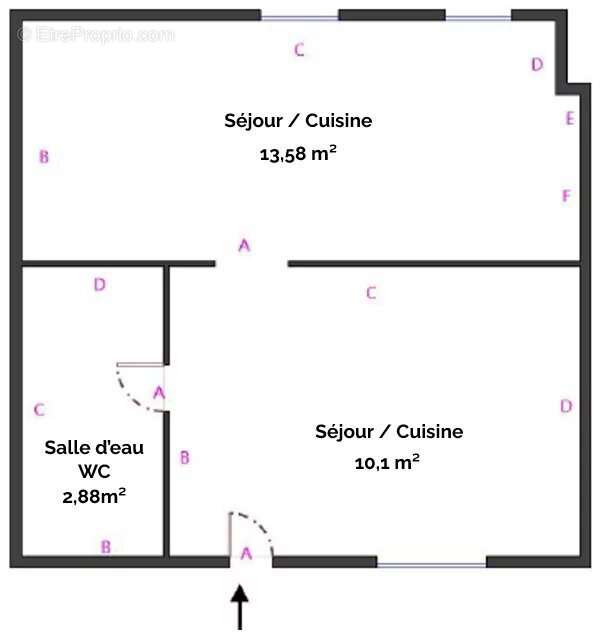 Appartement à PARIS-3E