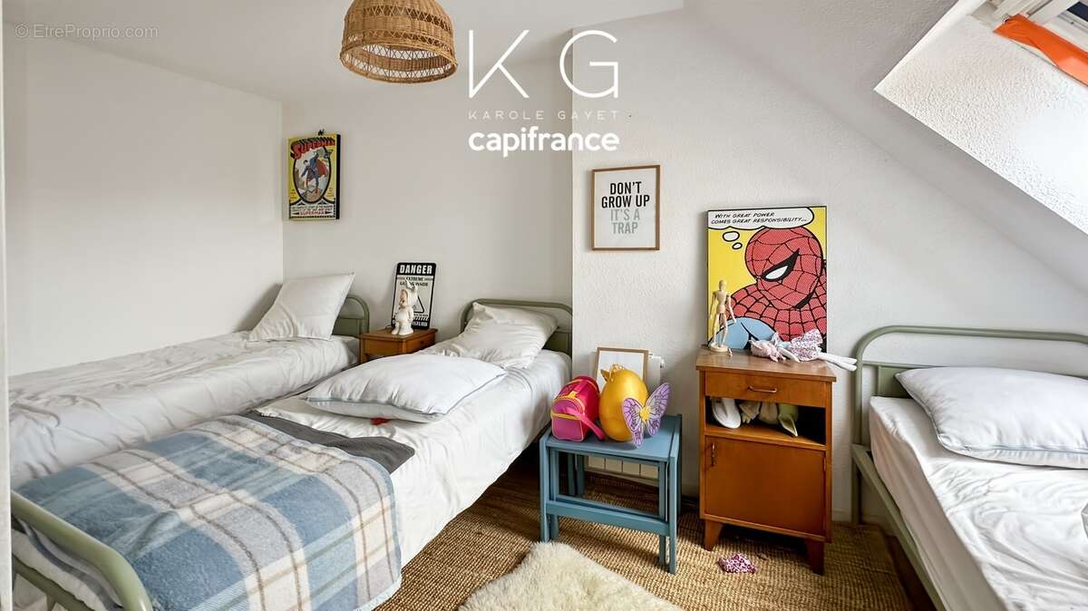 EXCLUSIVITE, à Tourgeville proche plage bel appartement en duplex 48 m2 à vendre 2 chambres, balcon et parking - photo 12