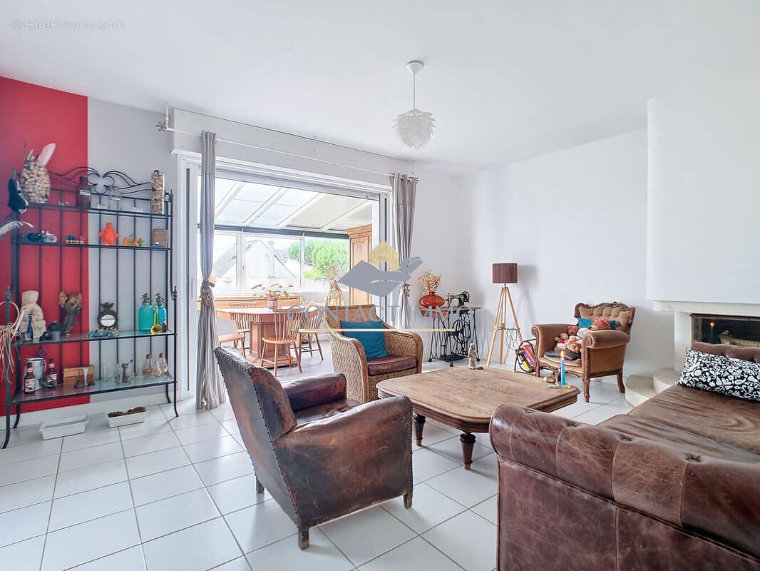 salon 1er étage - Maison à PLOEMEUR